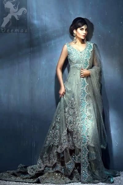 double layer lehenga designs