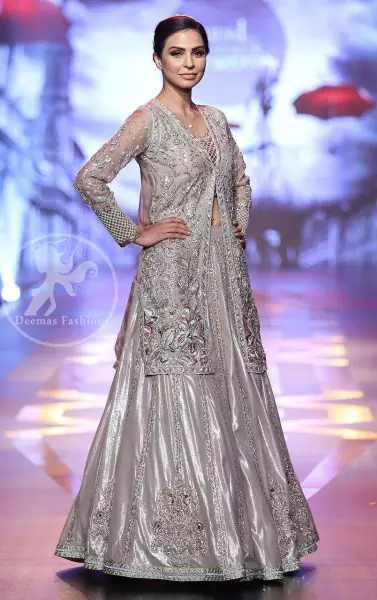 silver-gray-bridal-gown-lehenga