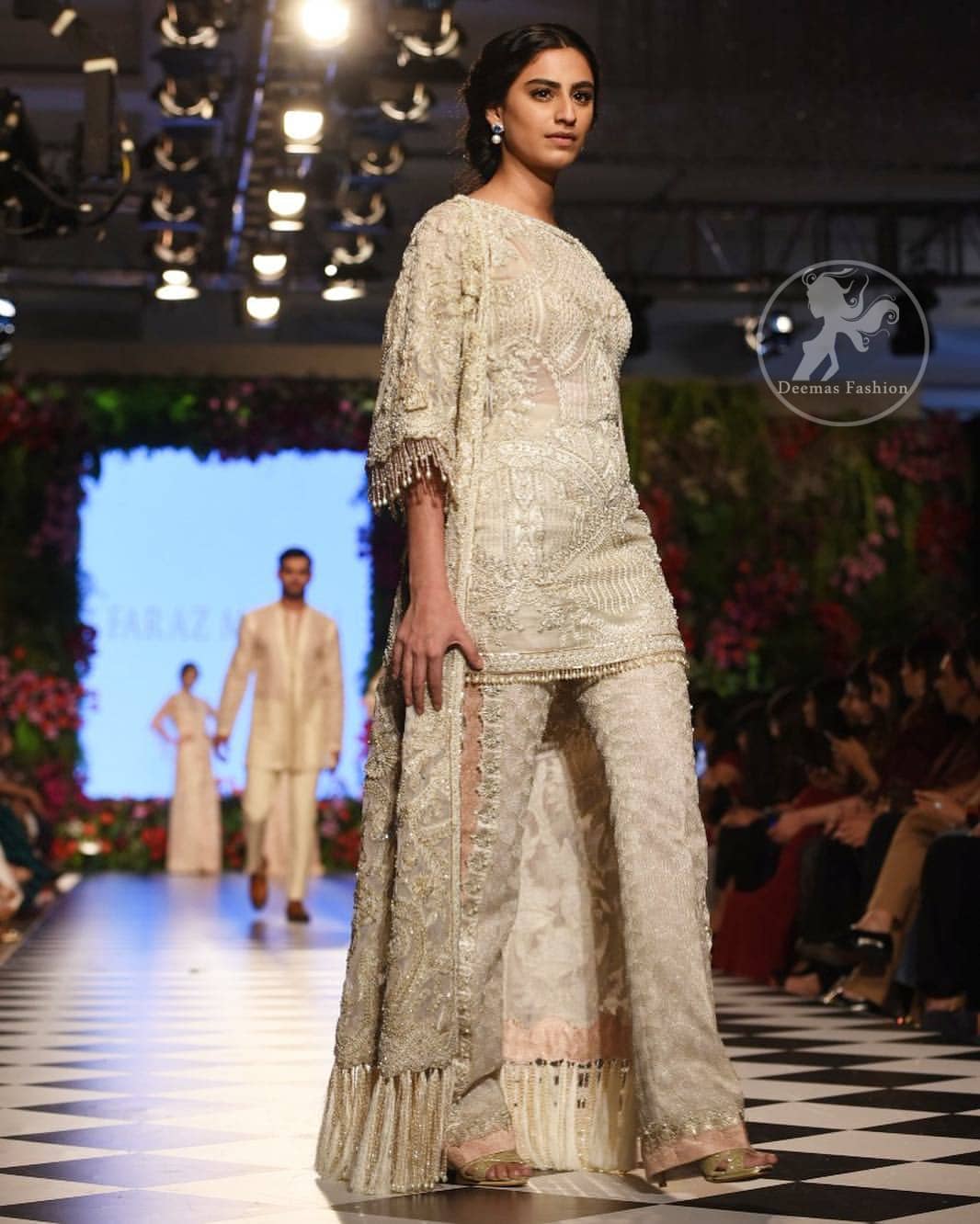 long gown with short shirt