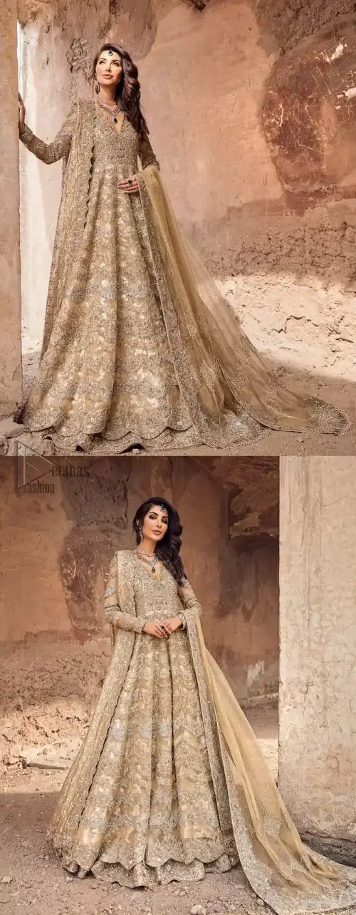 This artisanal piece is rendered in grace and timelessness. The floor length maxi highlights the collision of heritage and beauty