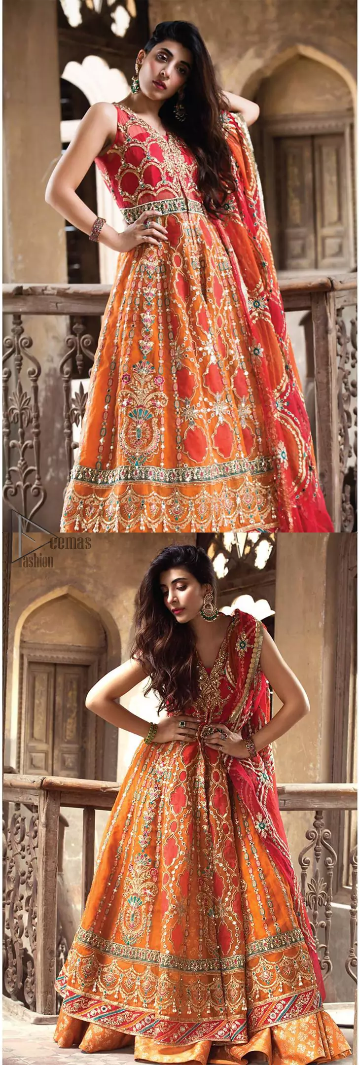 Latest Asian Bridal Mehndi Suits For Yr 19 Collection With Price Tag |  Dailyinfotainm… | Pakistani wedding outfits, Womens trendy dresses, Stylish  dresses for girls