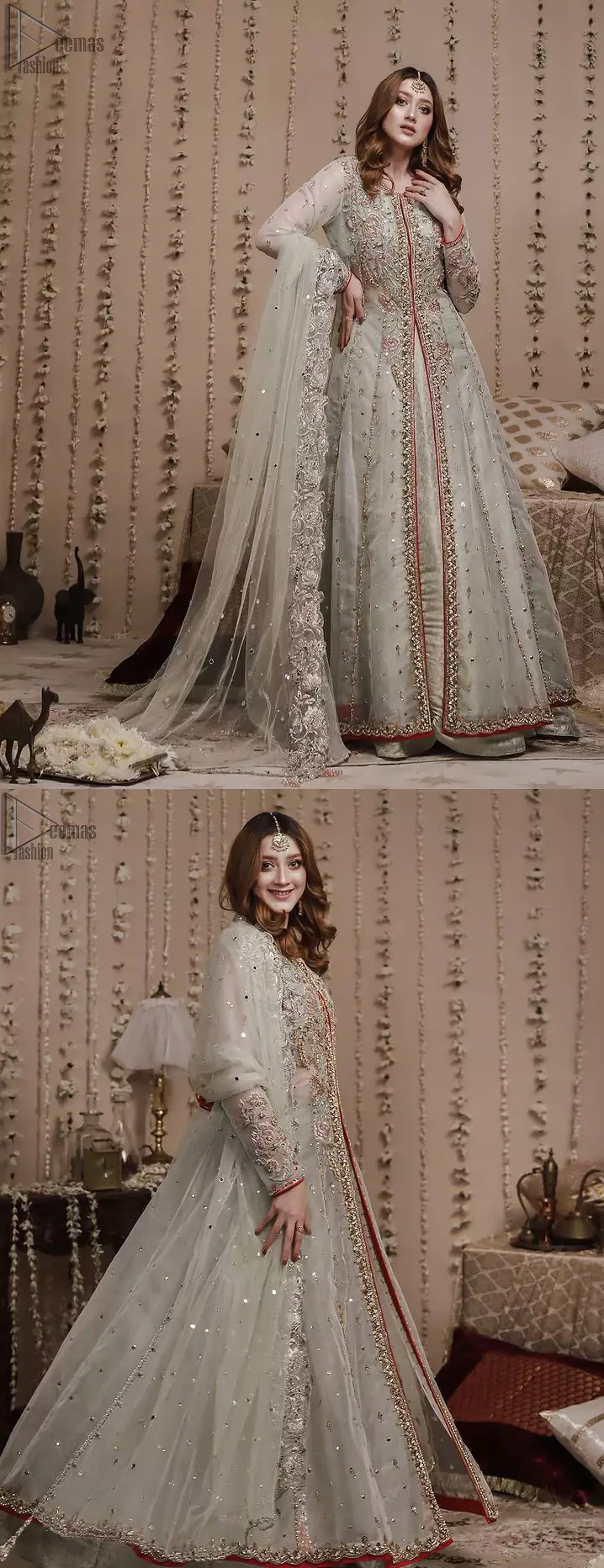 Gown hotsell and lehenga