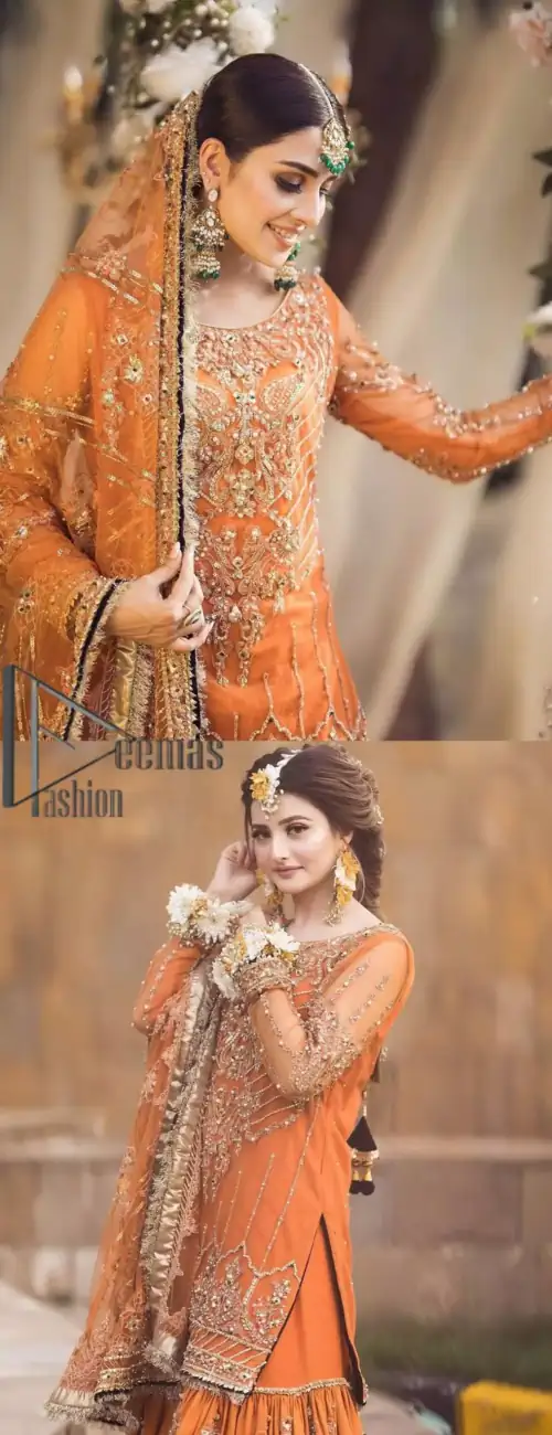 Time to treat yourself with an orange article of Deemas Fashion. This orange heartiest mealtime article will twirl your heart.