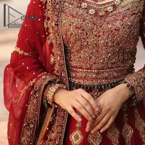 We're sure that all girls love slipping into "maroon outfits for weddings" So, we create this maroon article that will