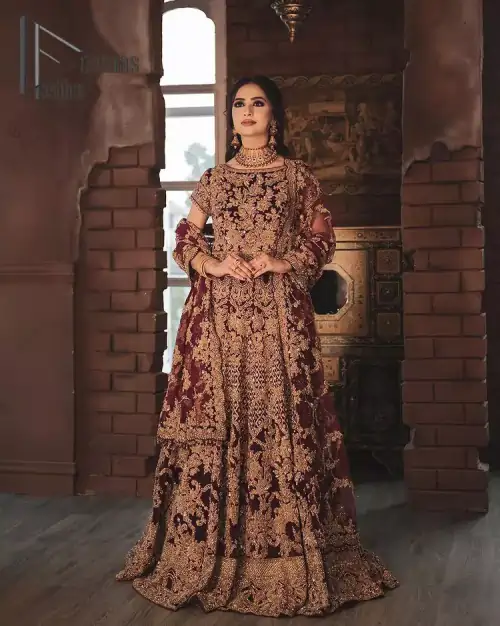 With the right outfit, every bride can rule the world! As nothing makes a bride more beautiful than the trust