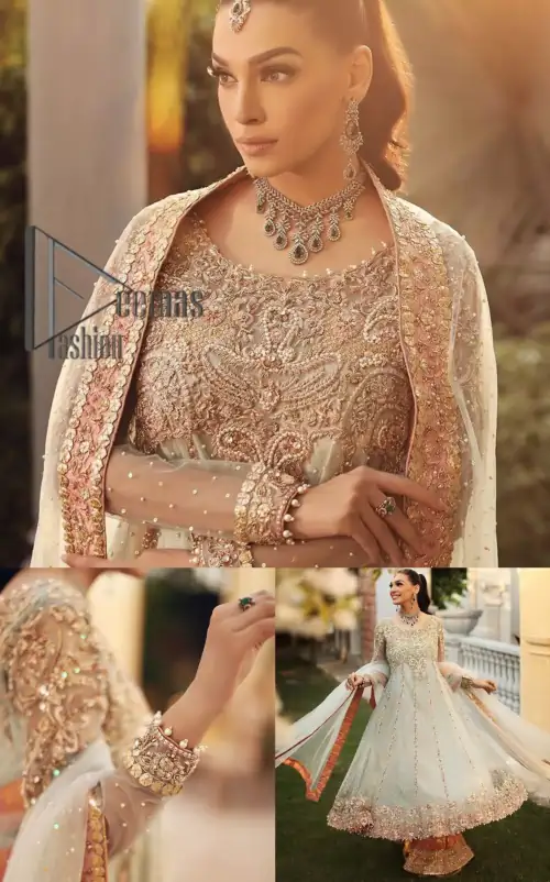 Unveiling your inner happiness is what it's all about your outfit. Just seep royalty in the texture and layers of