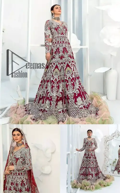 We're sure the majority of you women love slipping into "red outfits for weddings". So, Deemas Fashion presents undeniable vivacity
