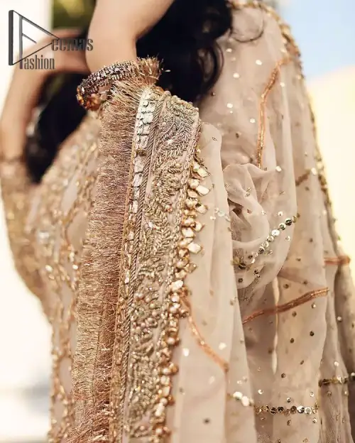 Opt for a versatile outfit for your Nikkah that is the perfect amalgamation of splendid colours, deluxe fabrication, and exquisite