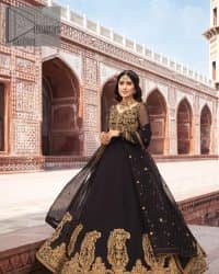 Black Can-Can Maxi – Dupatta - Image 2