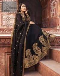 Black Can-Can Maxi – Dupatta - Image 3