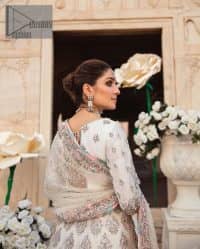 Ivory Can-Can Lehenga Blouse – Dupatta - Image 6