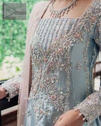 Light Blue Frock – Straight Pants - Image 3