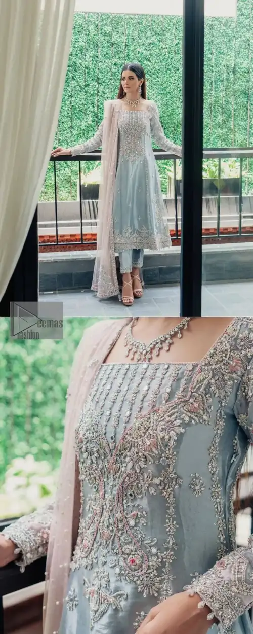 Light blue just follow the pattern of sky to make everyone selenophile. DeemasFashion presents this article in the light blue