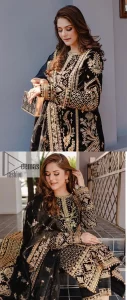Black Long Shirt – Trousers n Dupatta - Image 6