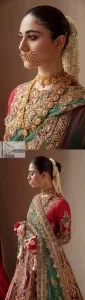 Multiple Colour Maxi – Sky Blue Lehenga n Green Dupatta - Image 6