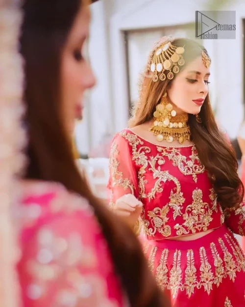 Make your reception unforgettable with this special dress that shows off your style.