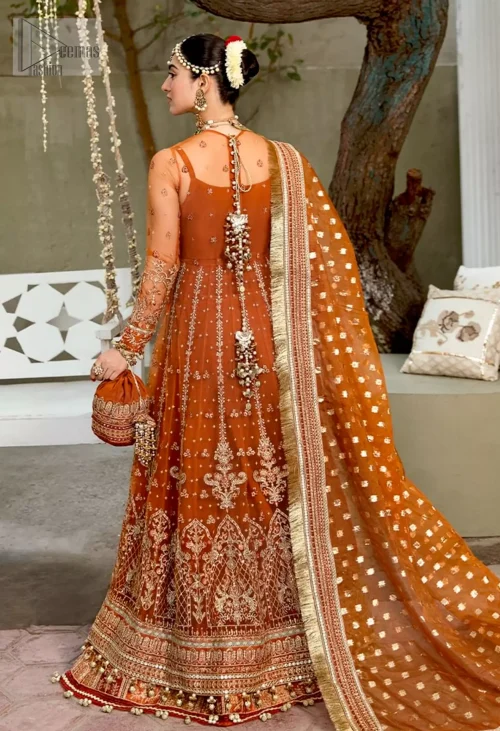 The can-can layers create a voluminous, dramatic silhouette that flows gracefully with every move. A hint of modern allure comes