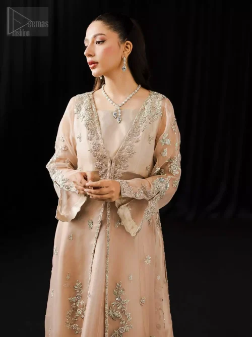 Every thread tells a story of tenderness, and makes this attire not just worn, but felt like an ode to