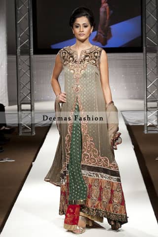 Designer Collection Double Layer Frock