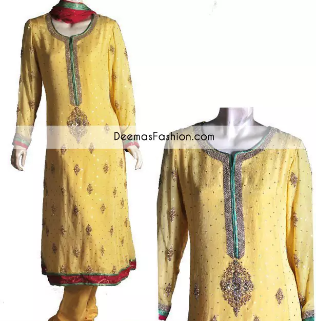 Aspiring Cotton Mehndi Churidar Salwar Suit